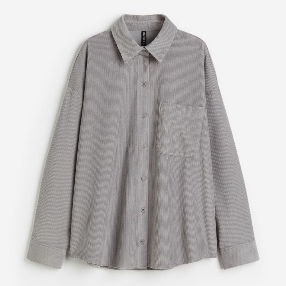 Oversized Corduroy Overshirt